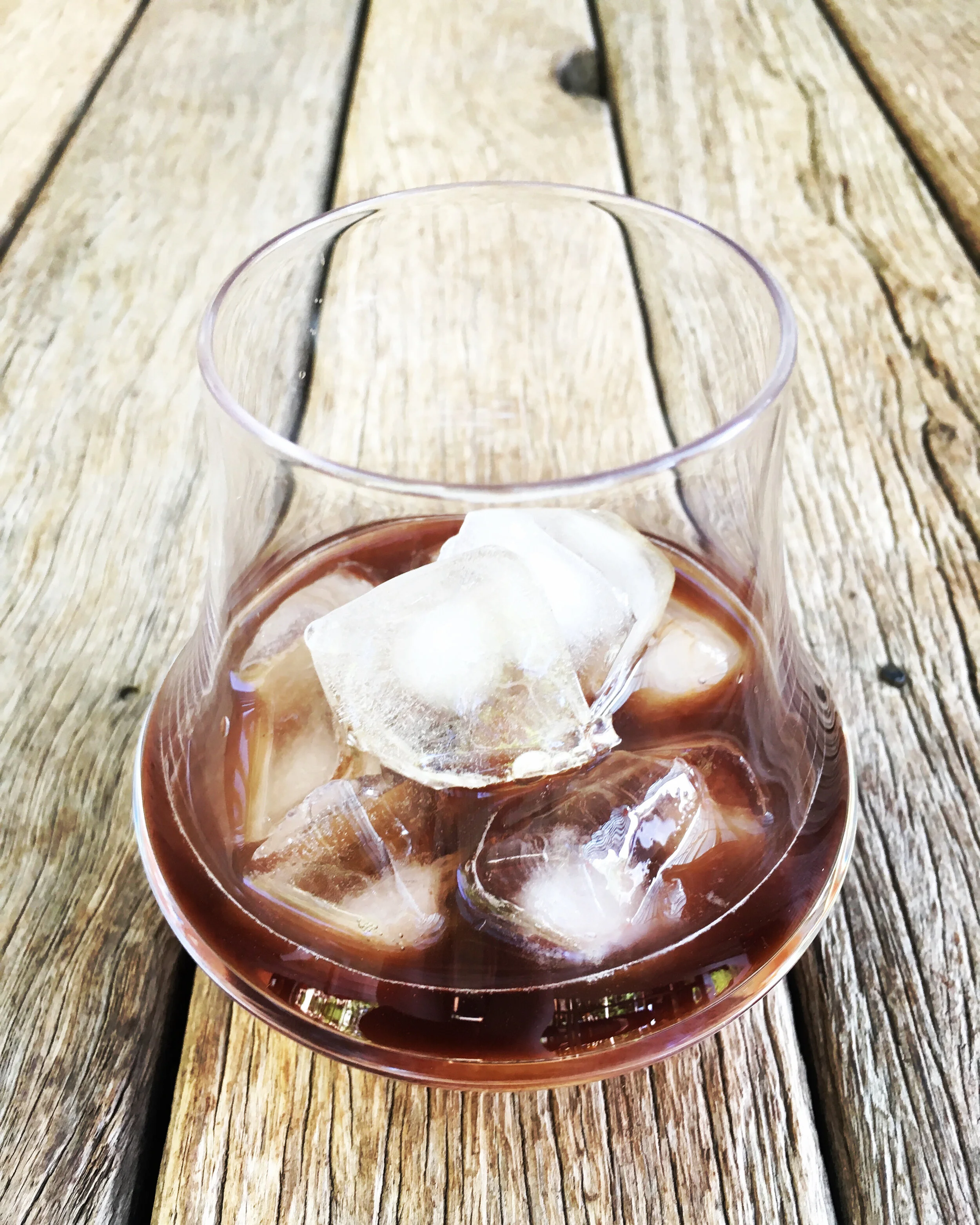 Homemade coffee liqueur