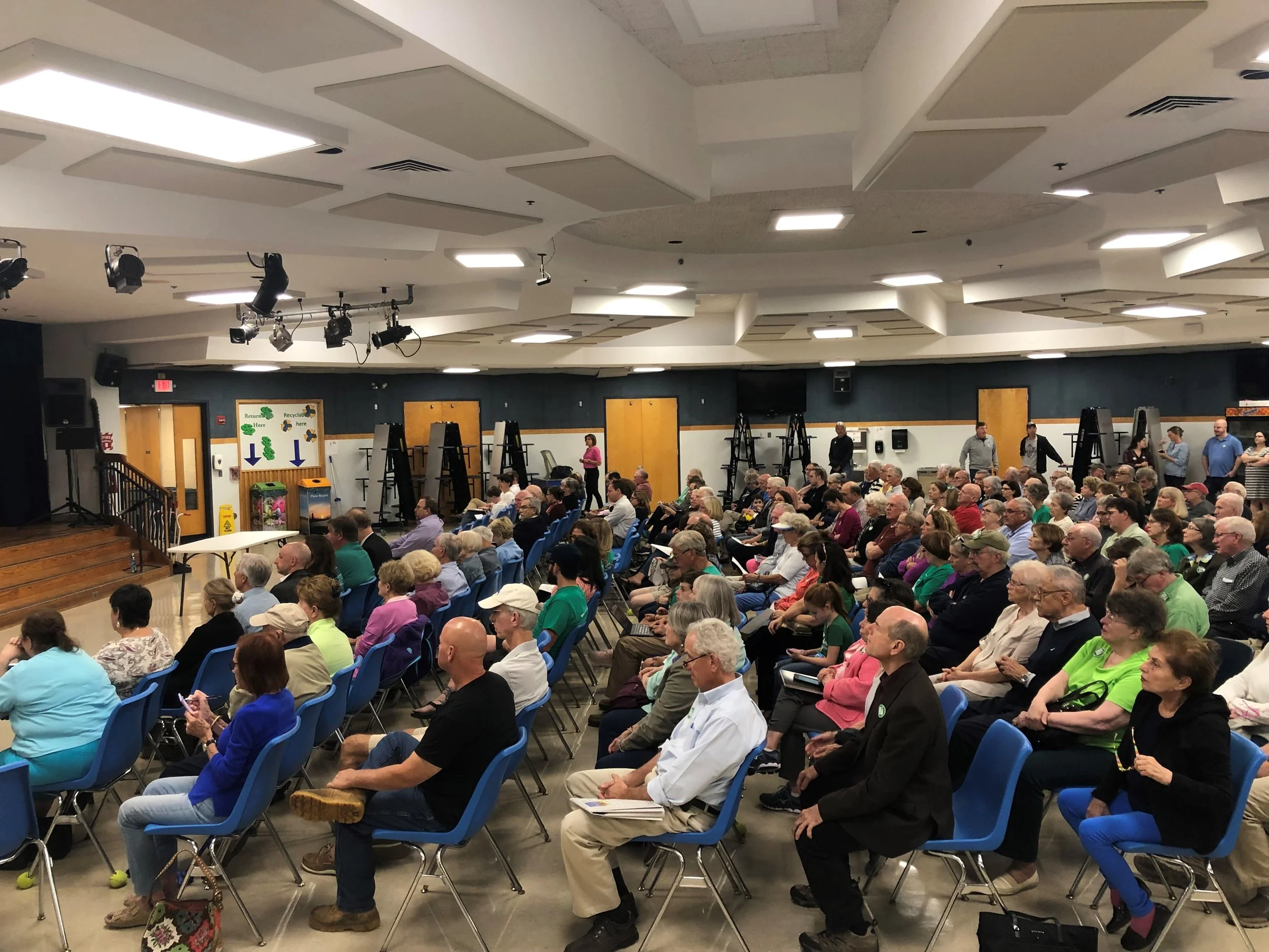 It was a packed house at the 9-10-19 P&Z meeting when the commission voted