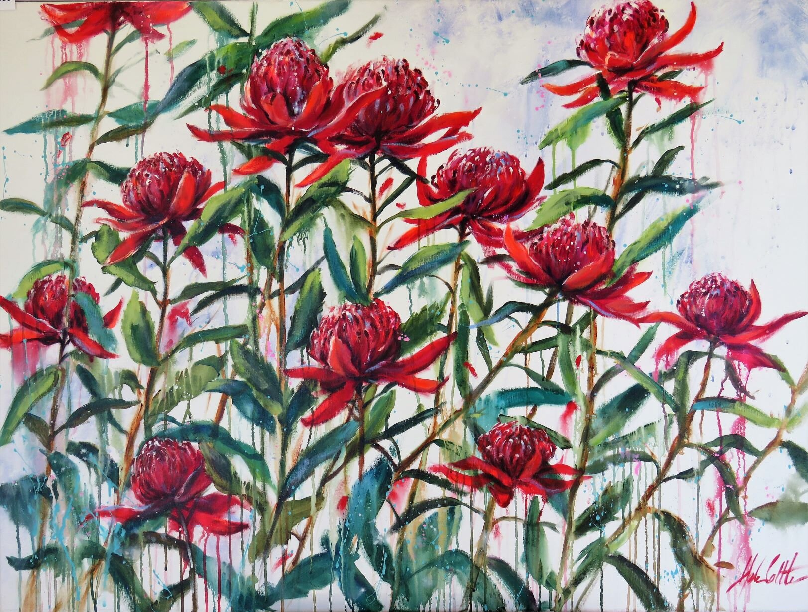 WARATAH WOW ACRYLIC 100 X 120CMcopy.JPG