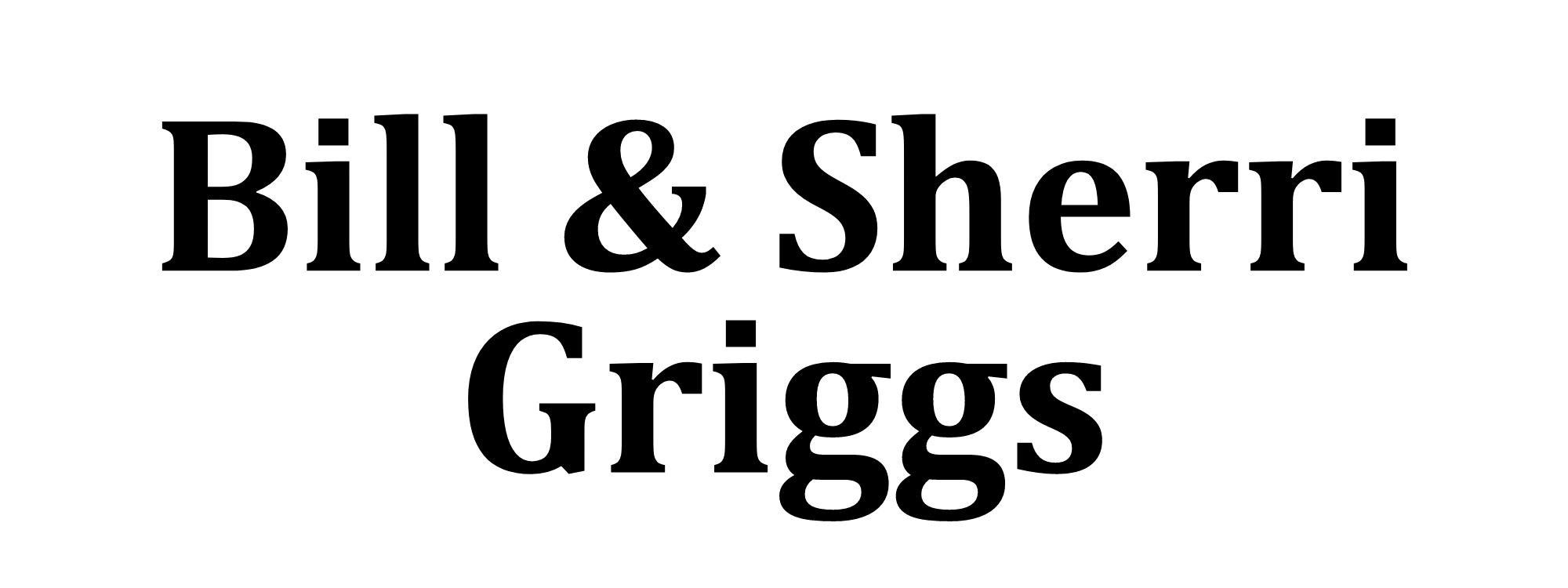 Bill and Sherri Griggs logo.png