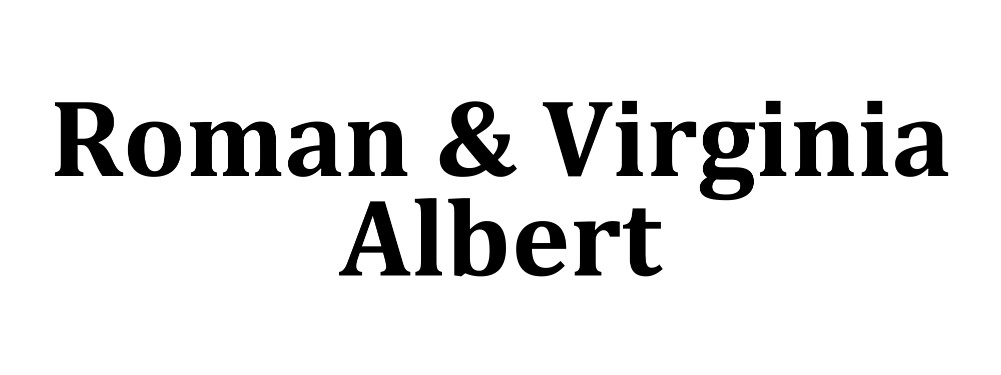 Virginia and Roman Albert logo.png