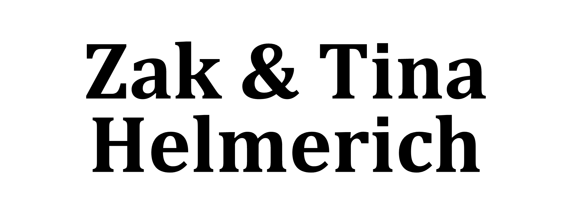 Zak and Tina Helmerich logo.png