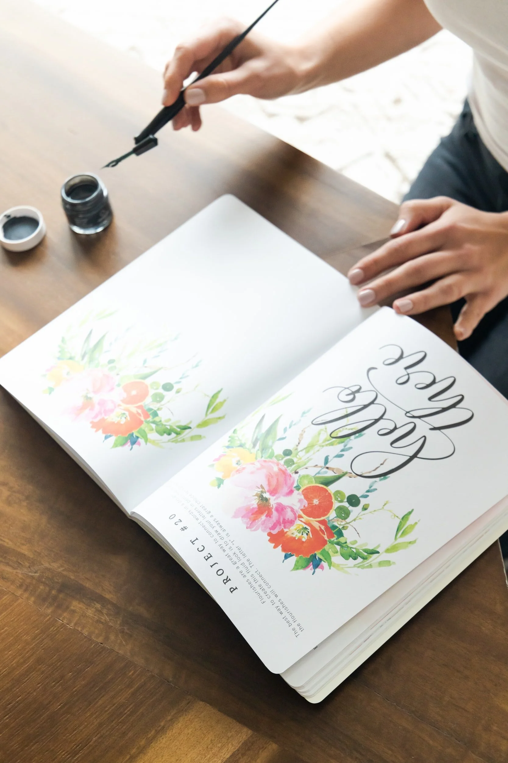 5 Days of Calligraphy Hand Lettering | Try Living With Lucie | Refinery29