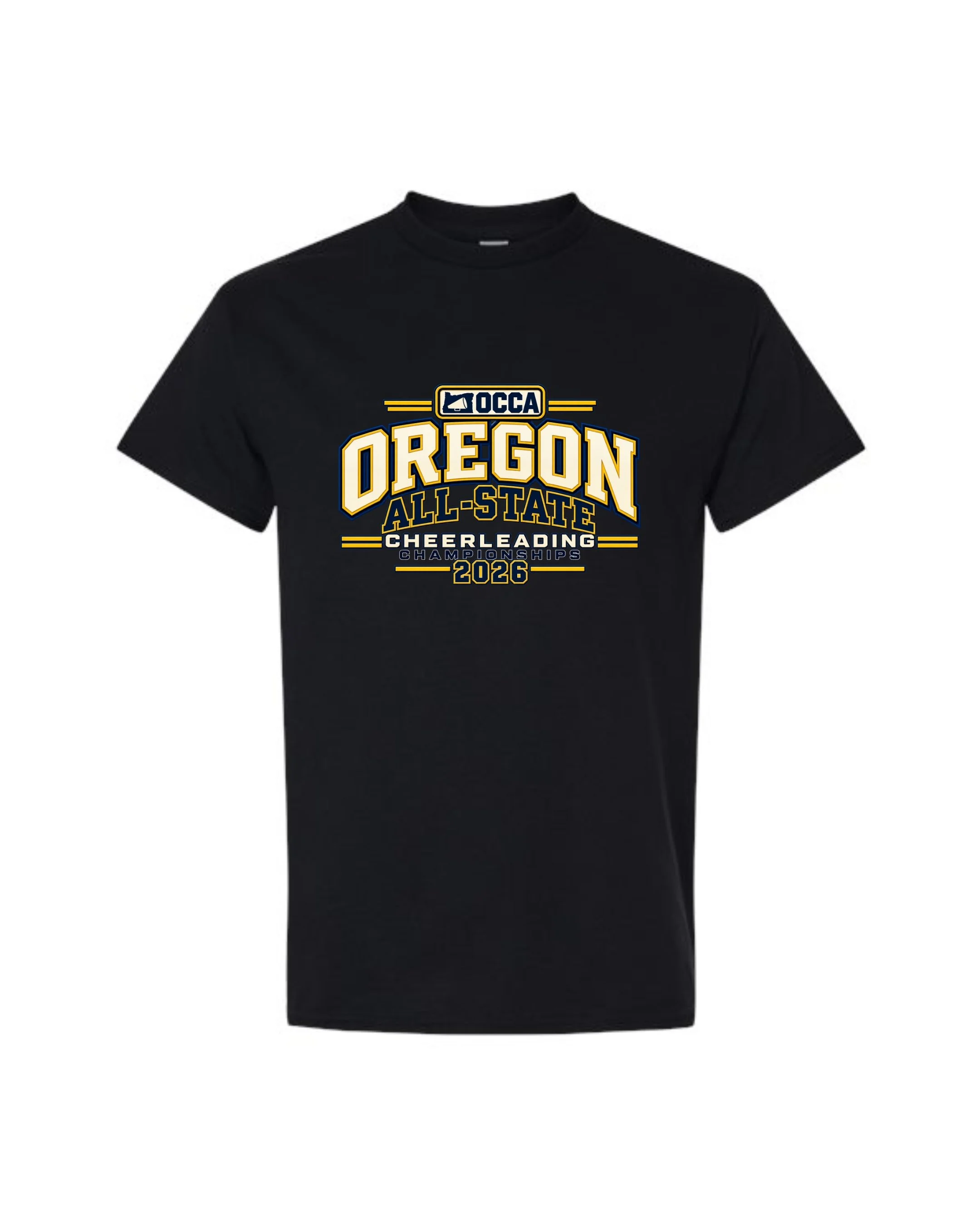 Oregon All-State Cheerleading 2026 T-Shirt (Logo 3)