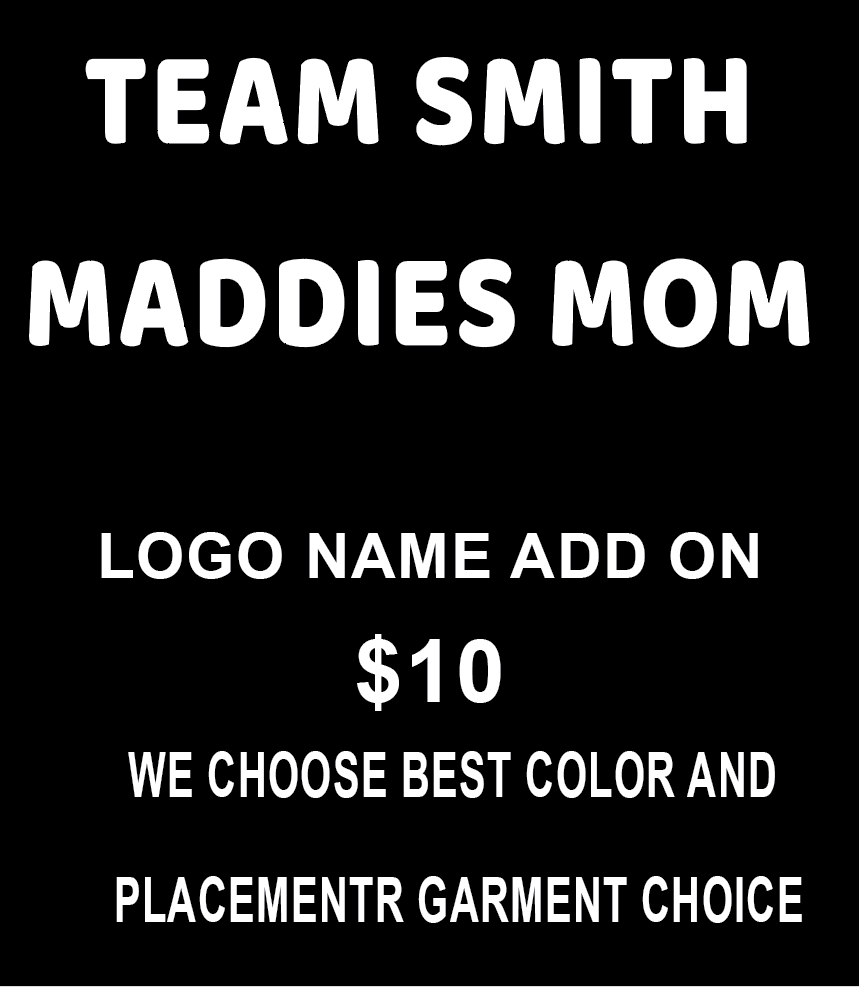 BACK LOGO ADD ON NAME