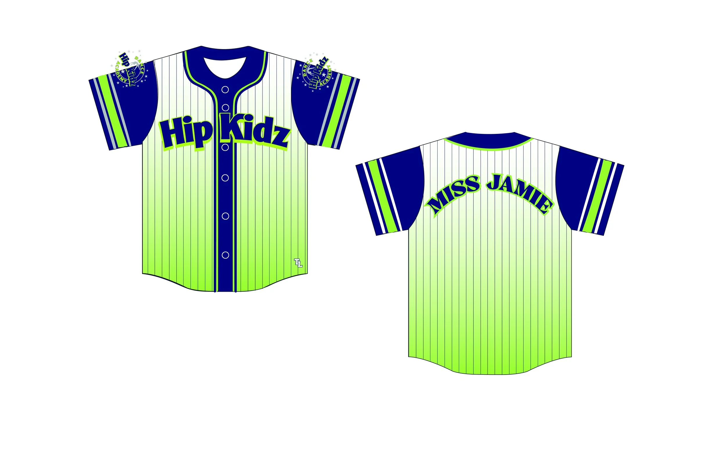 Custom Hip Kidz Sublimated Jersey