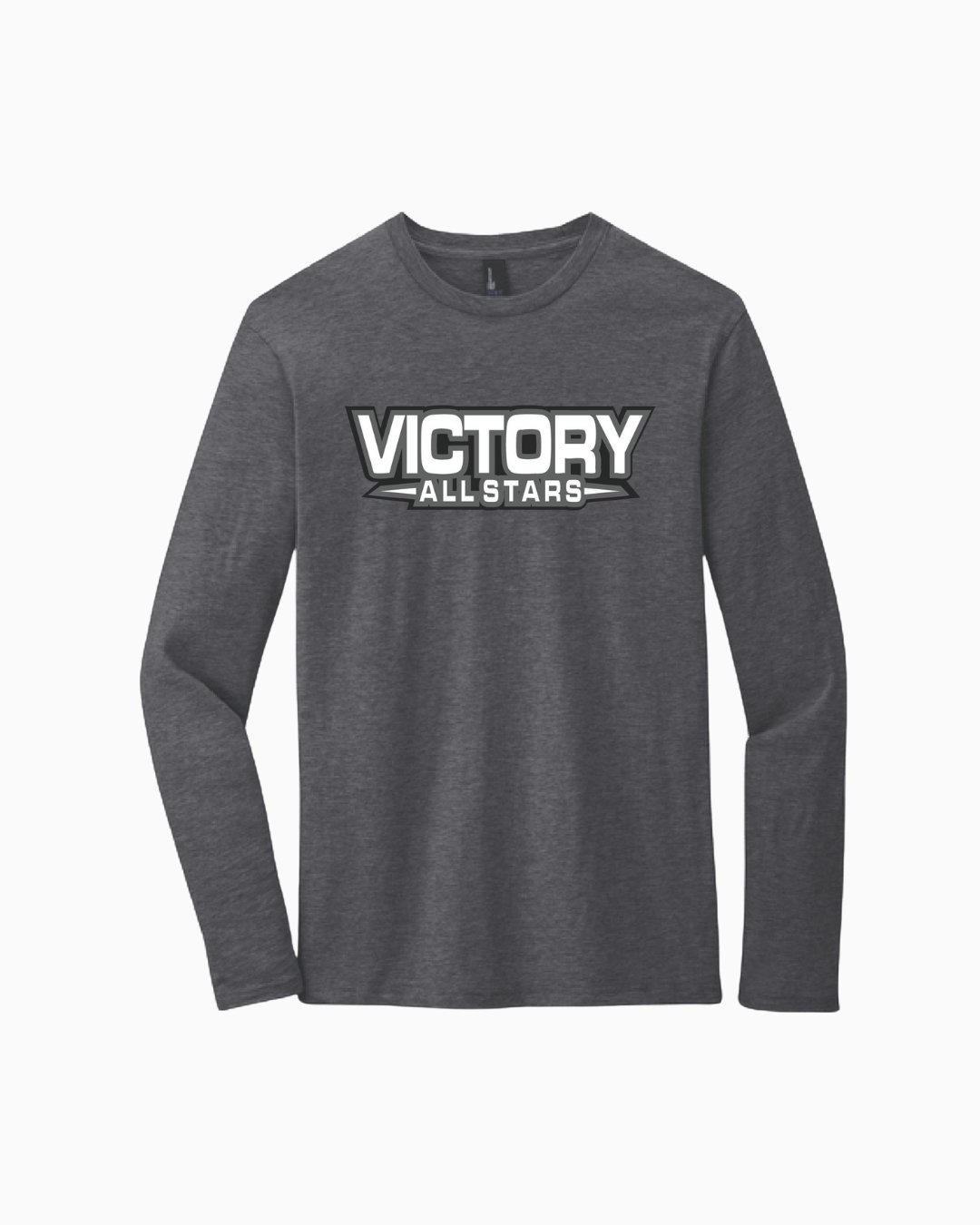 VICTORY Unisex Long Sleeve Flat Print Tee