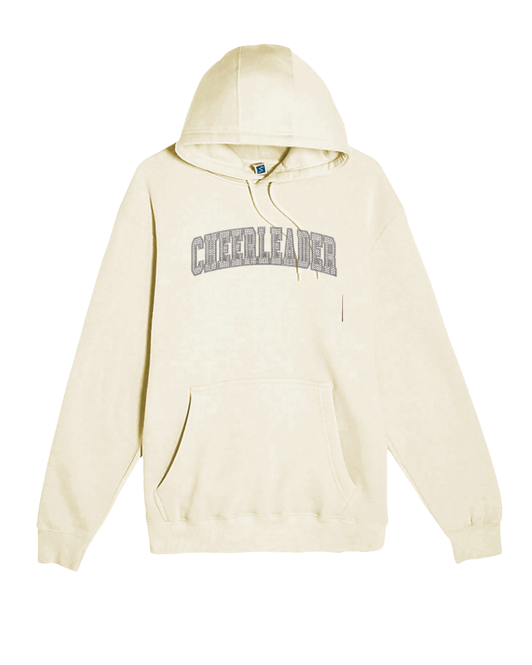 Rhinestone Build your Own Logo Sand Shell Hoodie