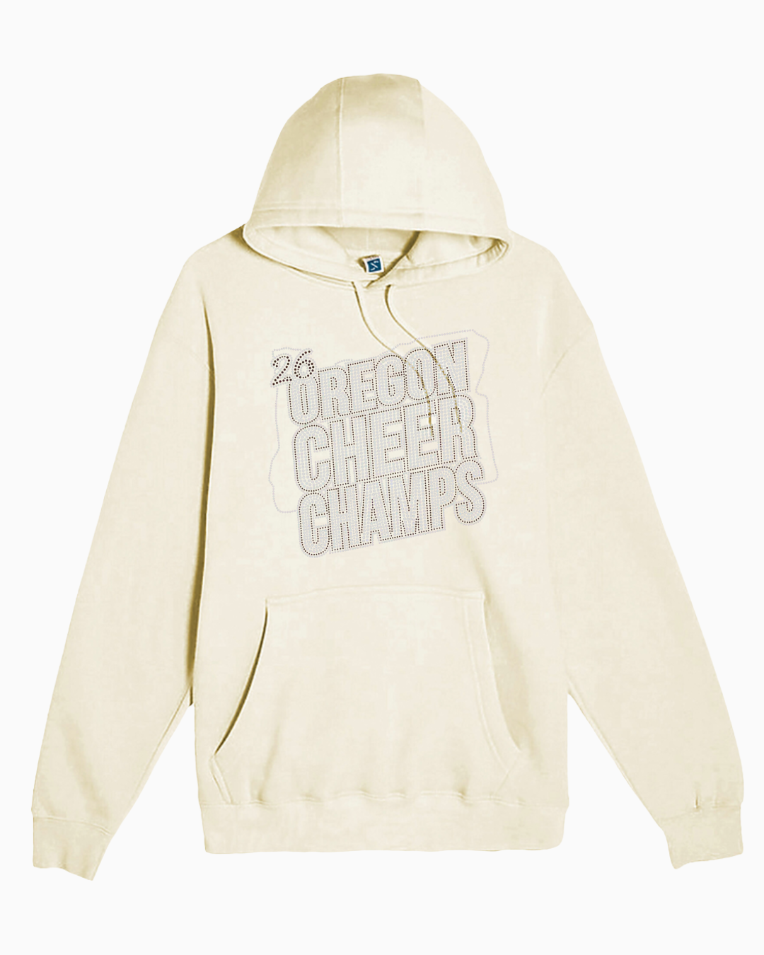OCCA Champs2026 Rhinestone SandShell Hoodie