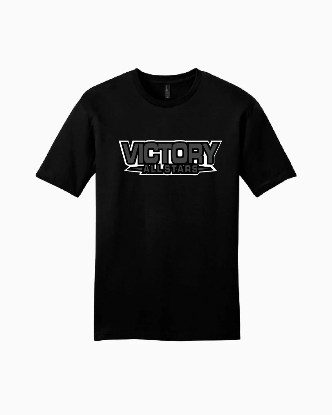 VICTORY Scoop Neck Unisex Flat Print Tee