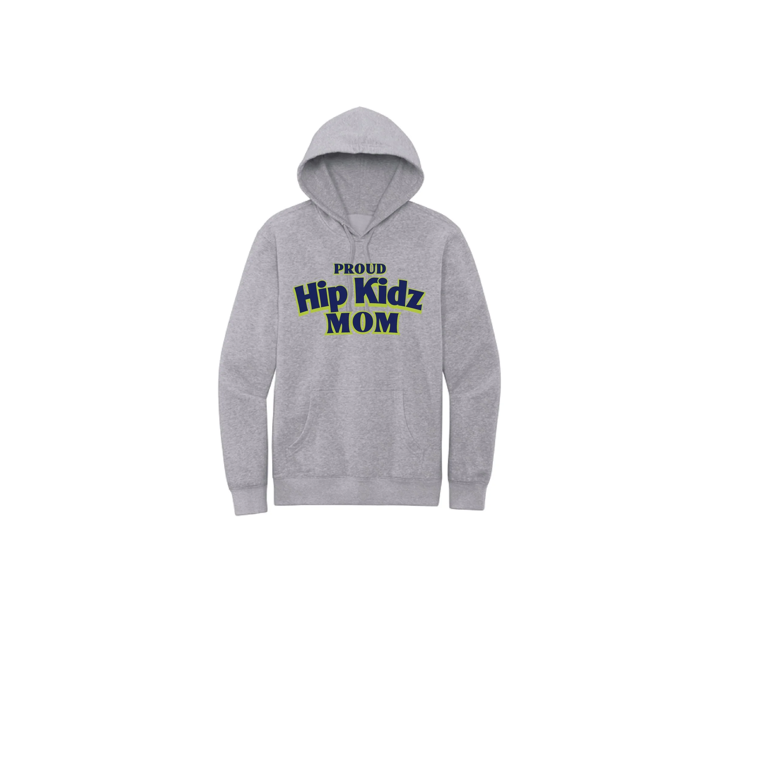 Proud Hip Kidz Customizable Hoodie - Light Heather Grey