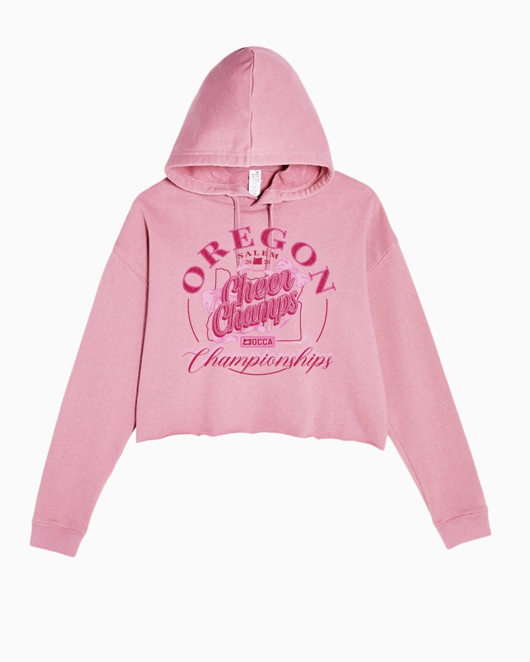 OCCA Champs 2026 Cropped Hoodie - Logo 01