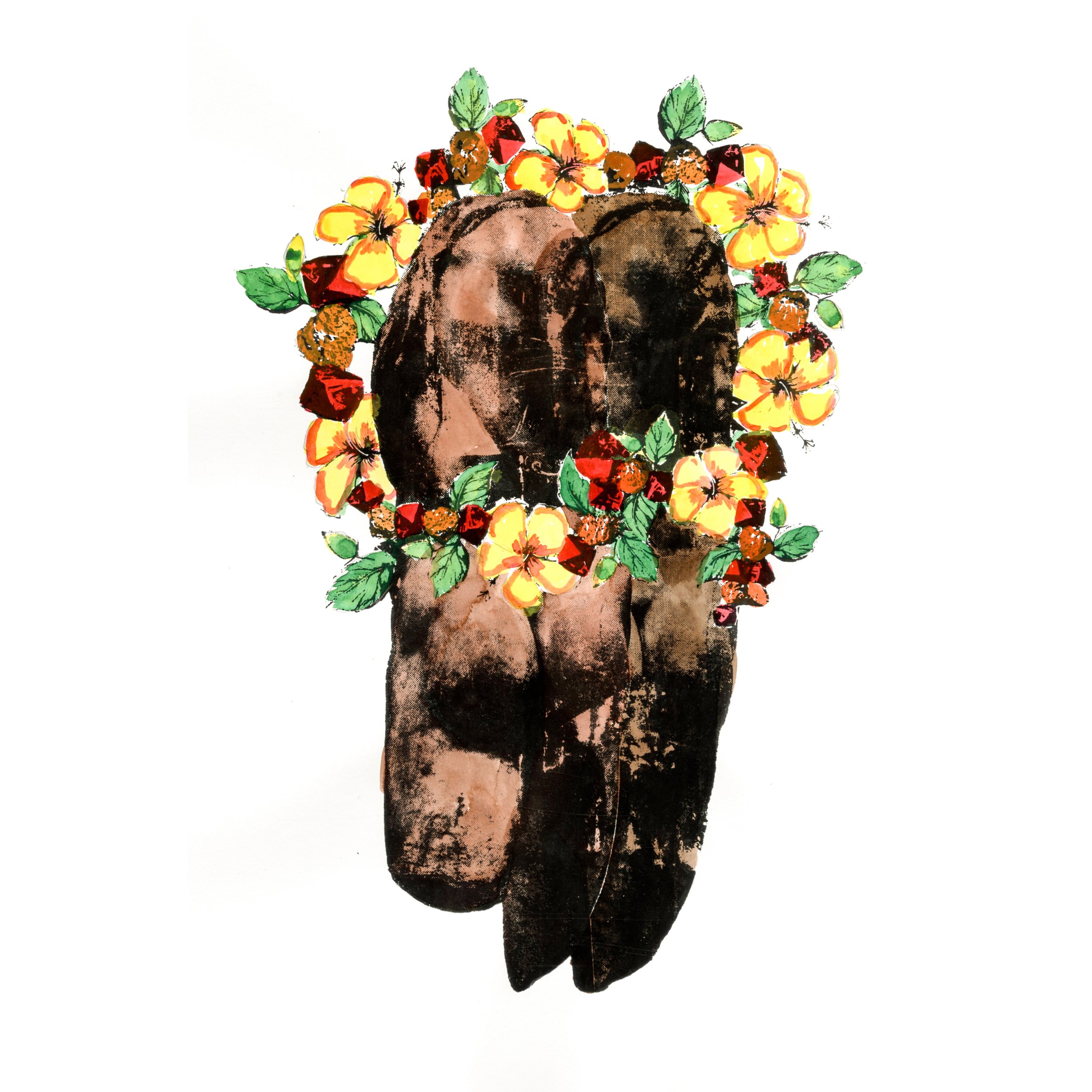 Male Torso from the Colonial Debris Series