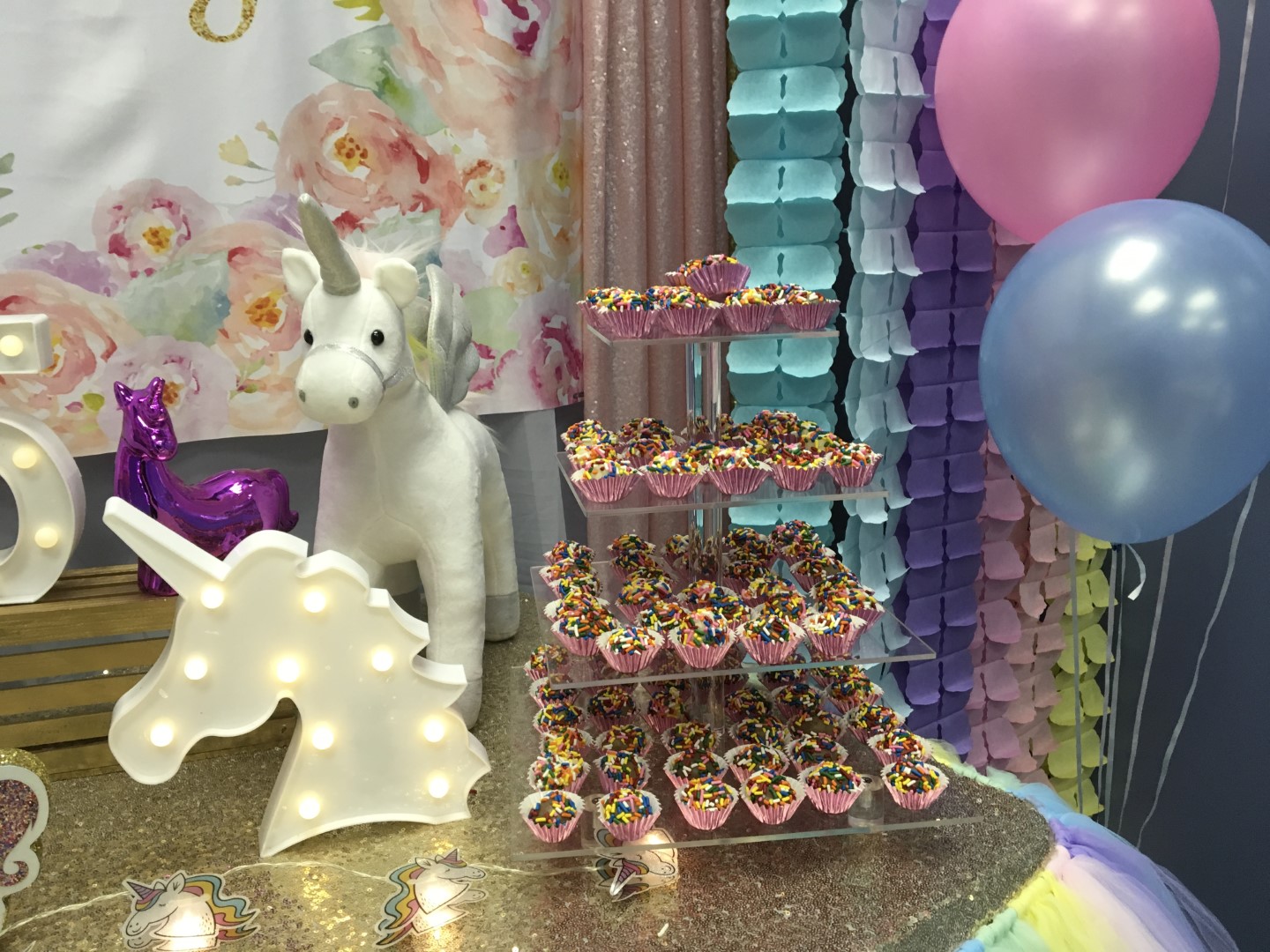 5 Year Old Girl's Birthday Celebration ~ Unicorn Themed Party With