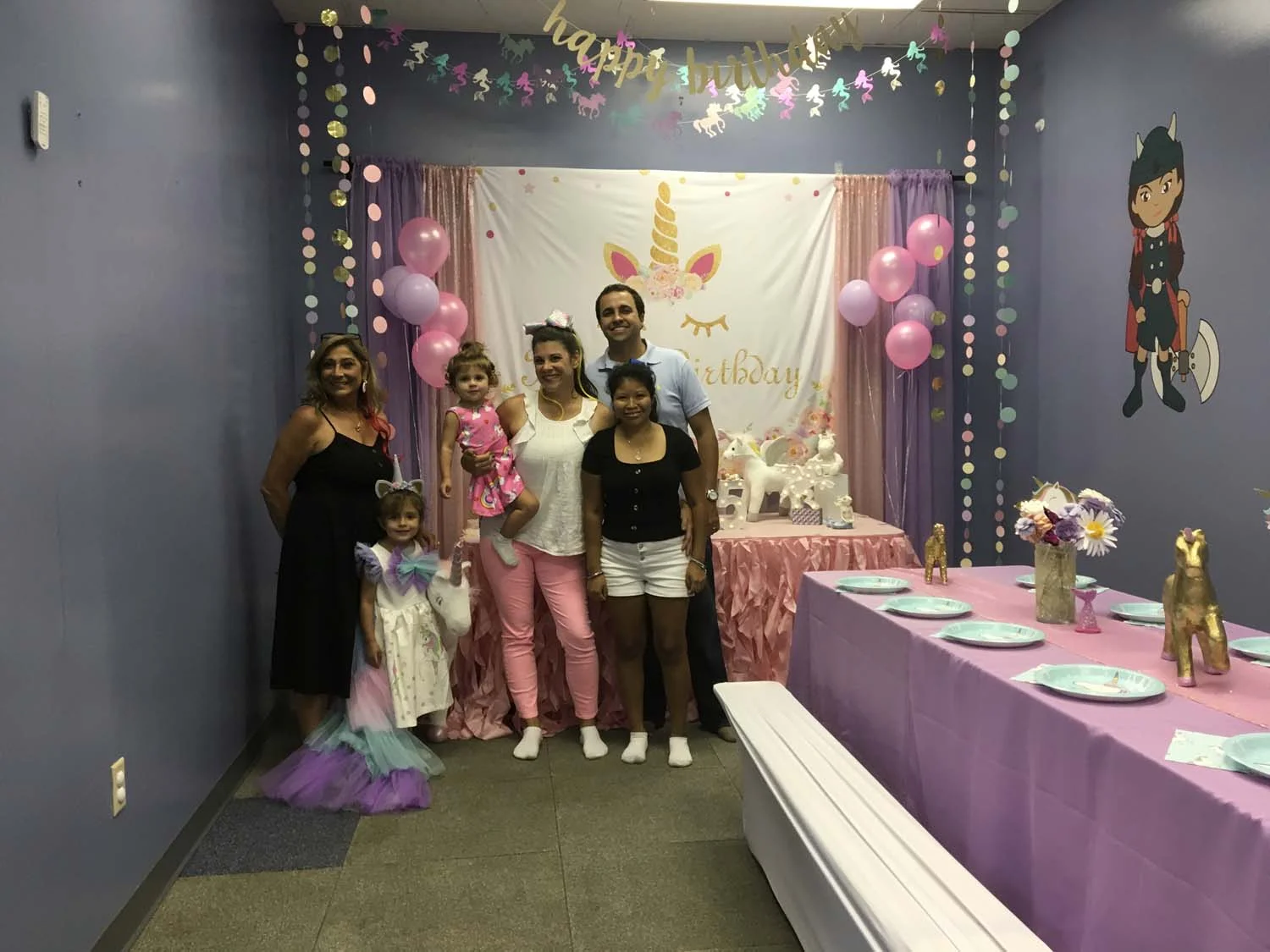 5 year old girl birthday party