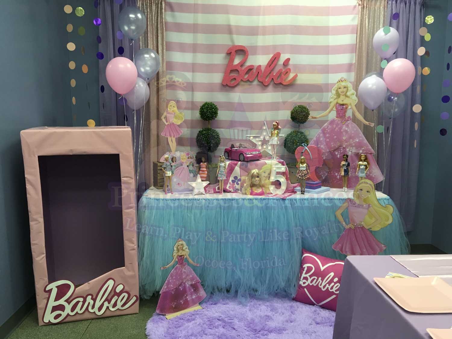 barbie-decorations-birthday-party-diy-tutorial-barbie-birthday-party