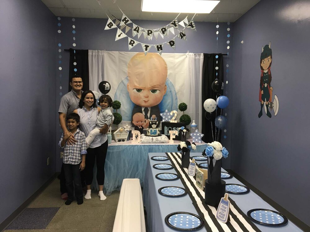 Gracias por tu ayuda sentar lb Boss Baby Birthday Party Theme Held At Indoor Playground — Princesses &  Princes