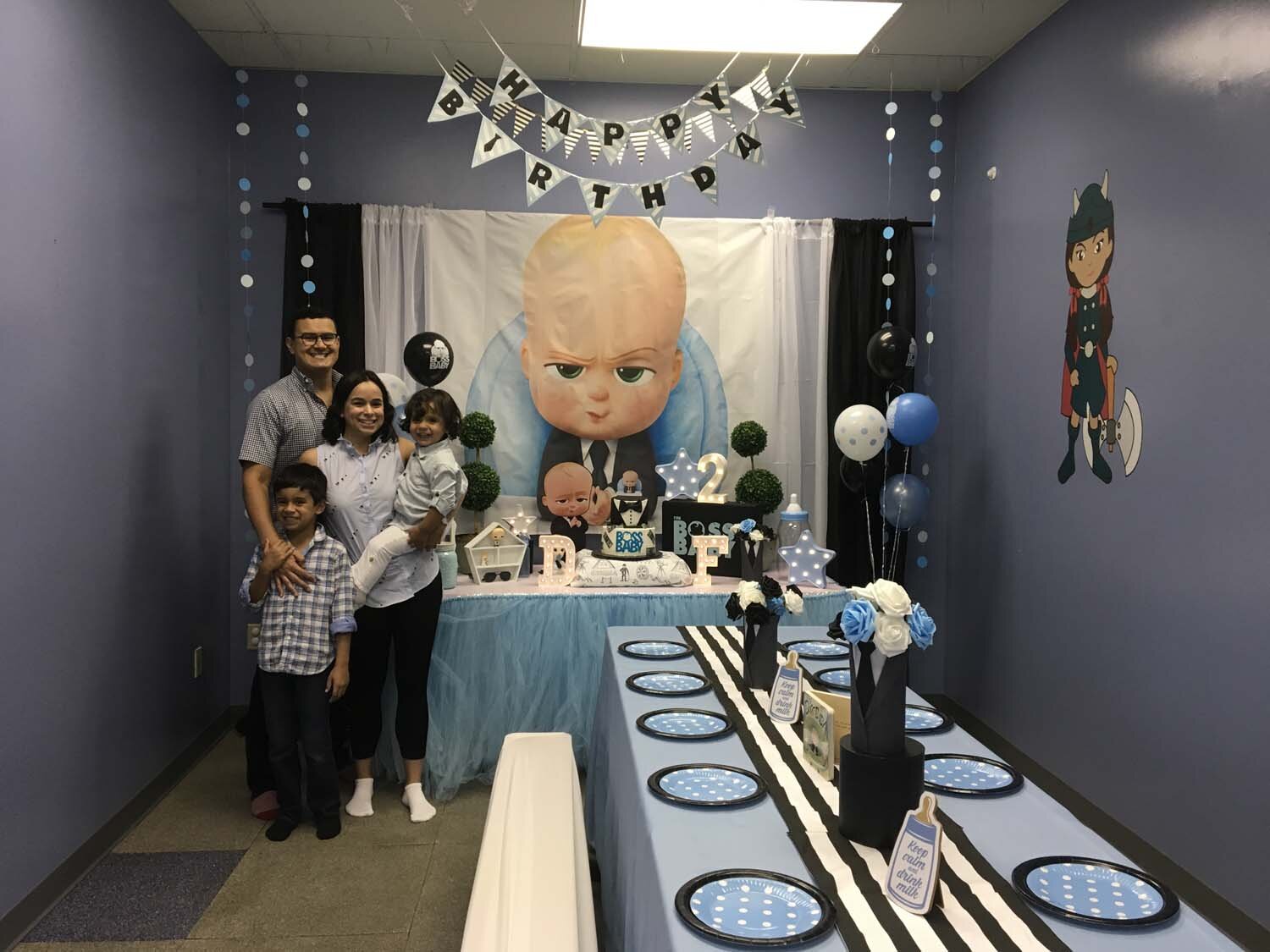 Boss Baby Birthday Party Theme Held At Indoor Playground — Princesses
