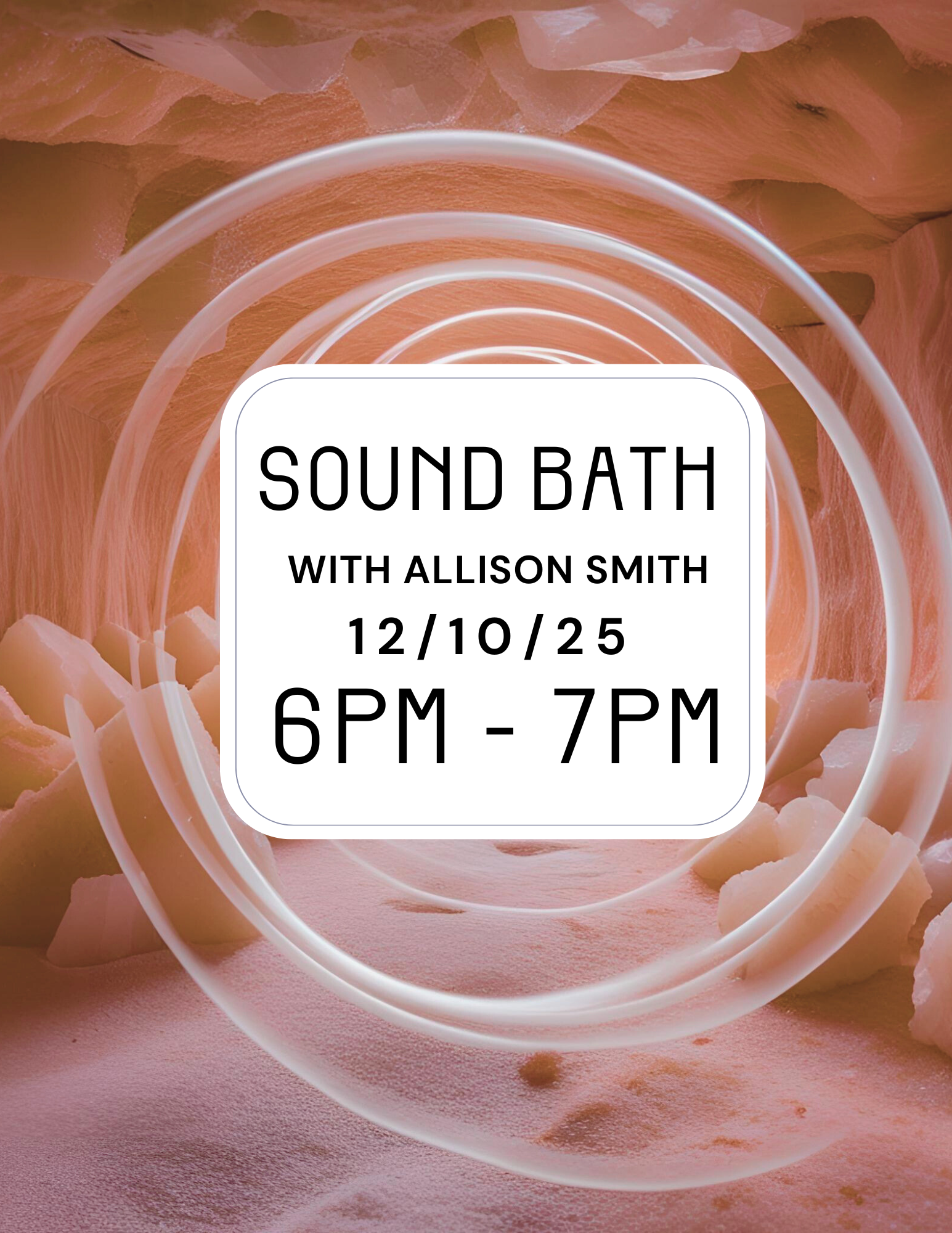 Sound Bath with Allison Smith