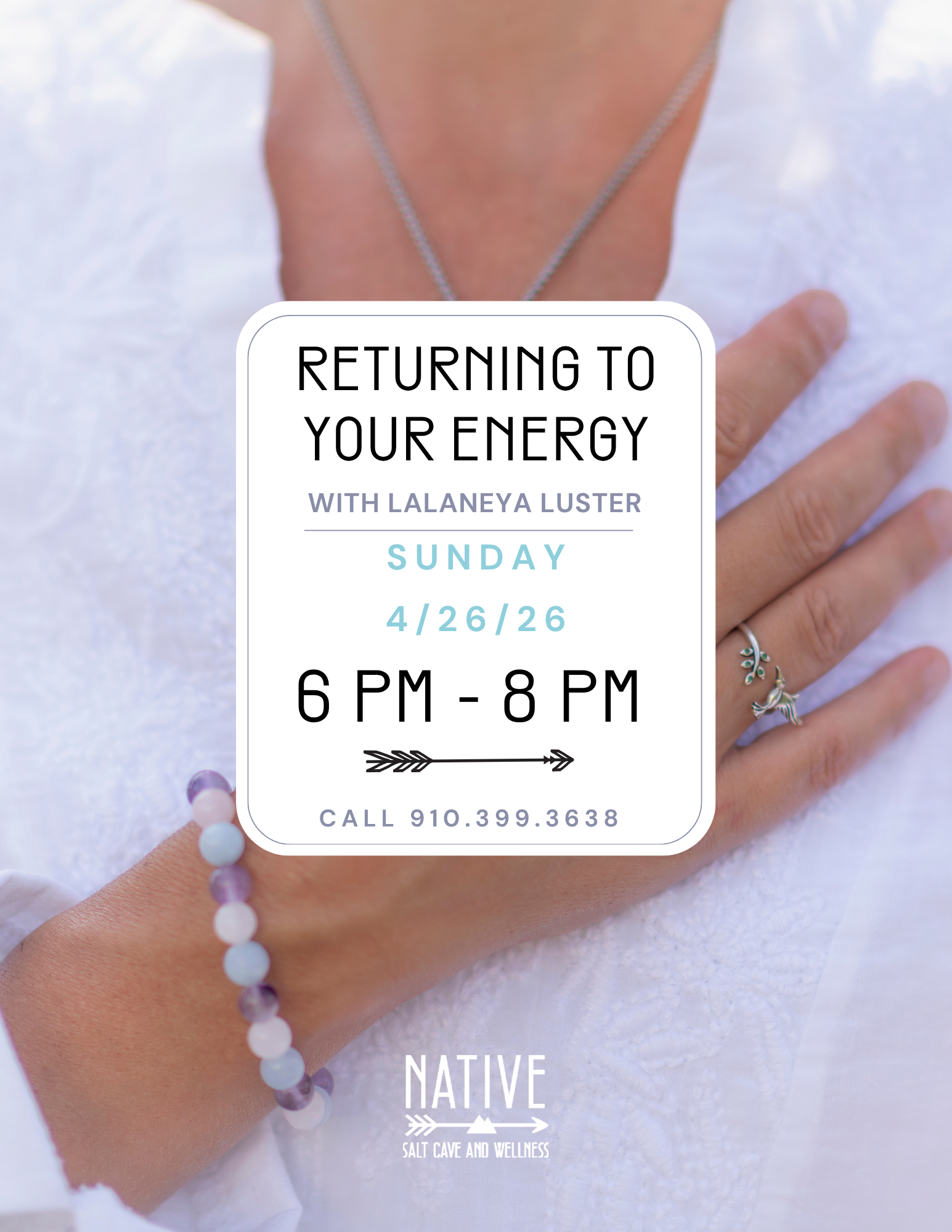 Returning to Your Energy - Tools for Clearing and Centering with LaLaneya Luster