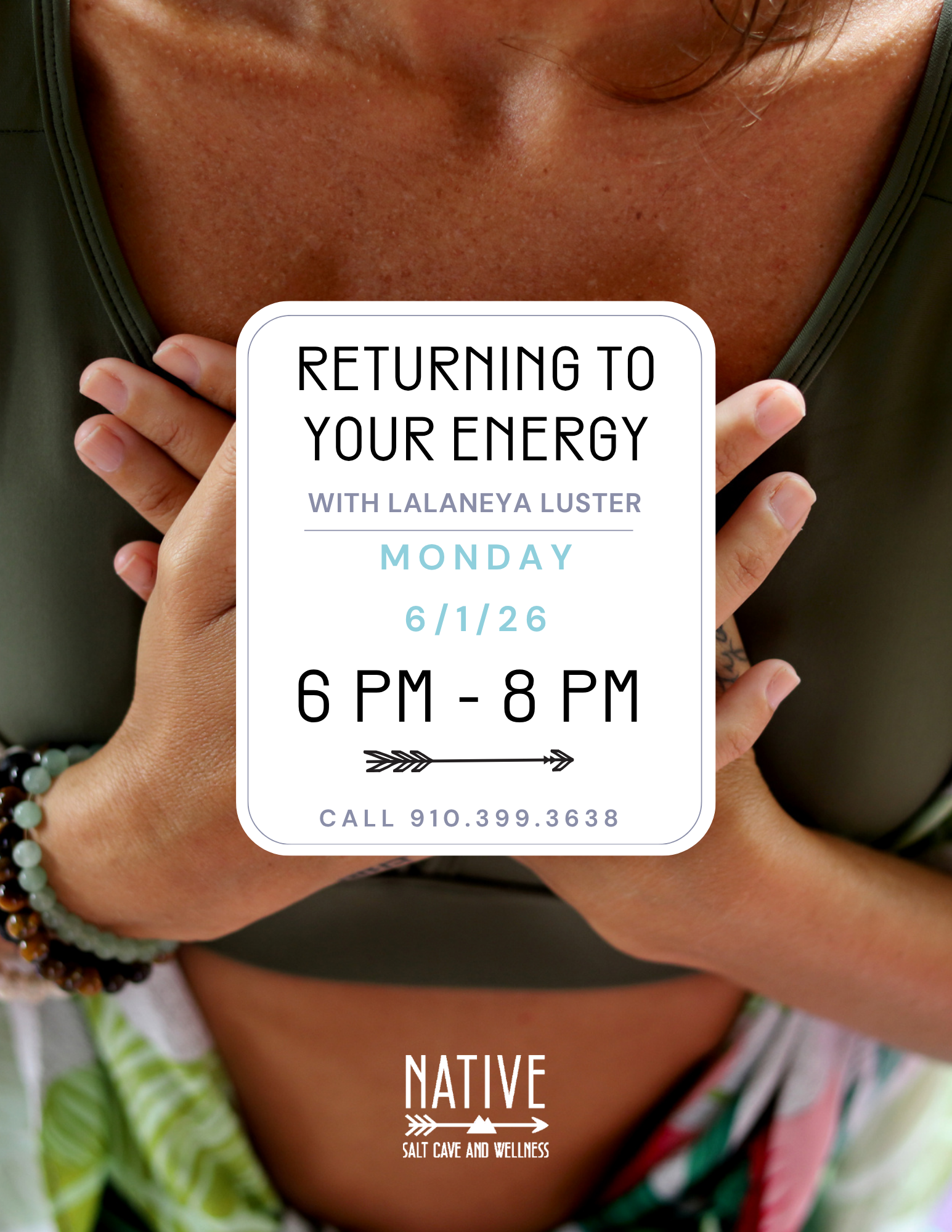 Returning to Your Energy - Tools for Clearing and Centering with LaLaneya Luster 