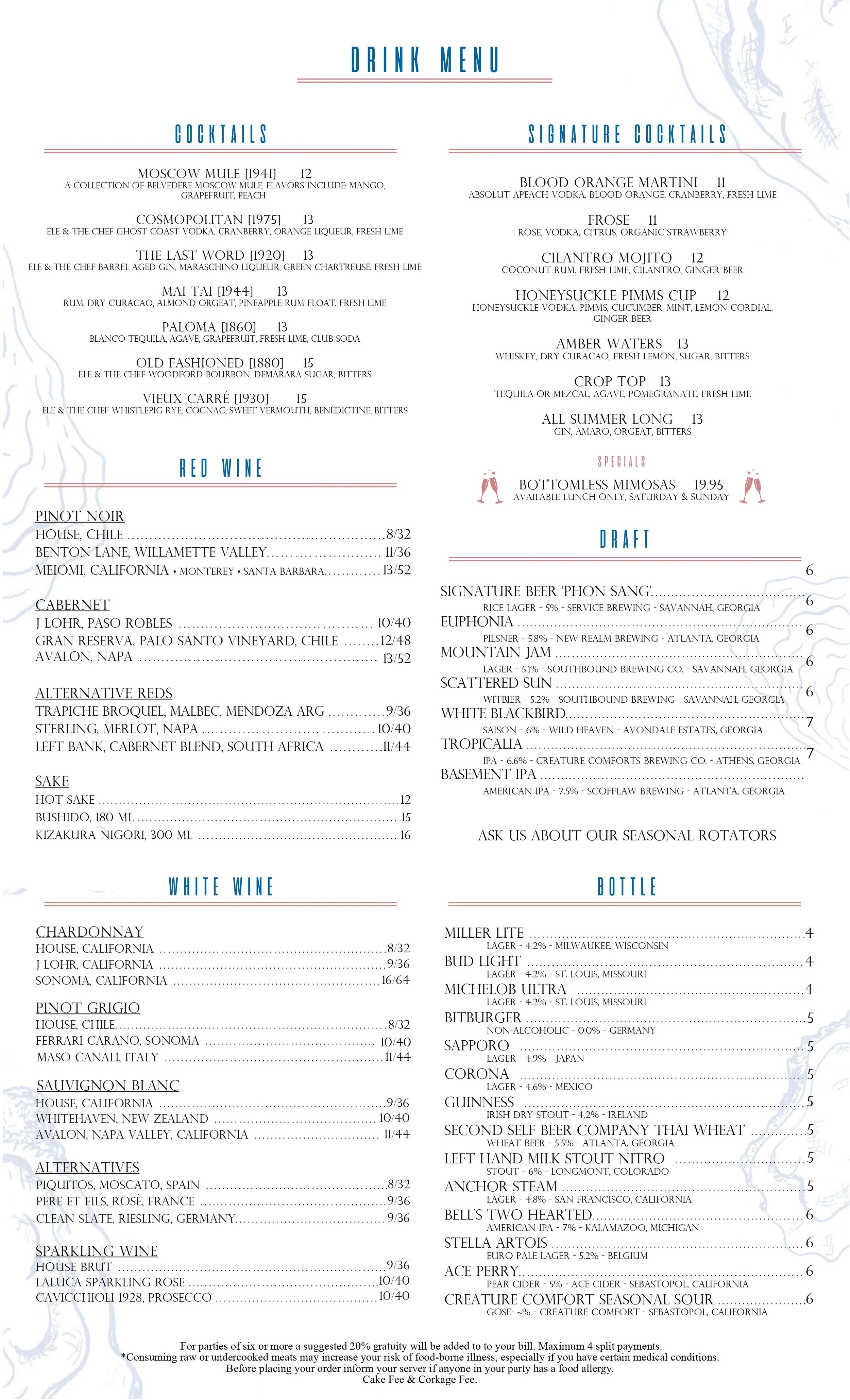 Current kitchen & Cocktails