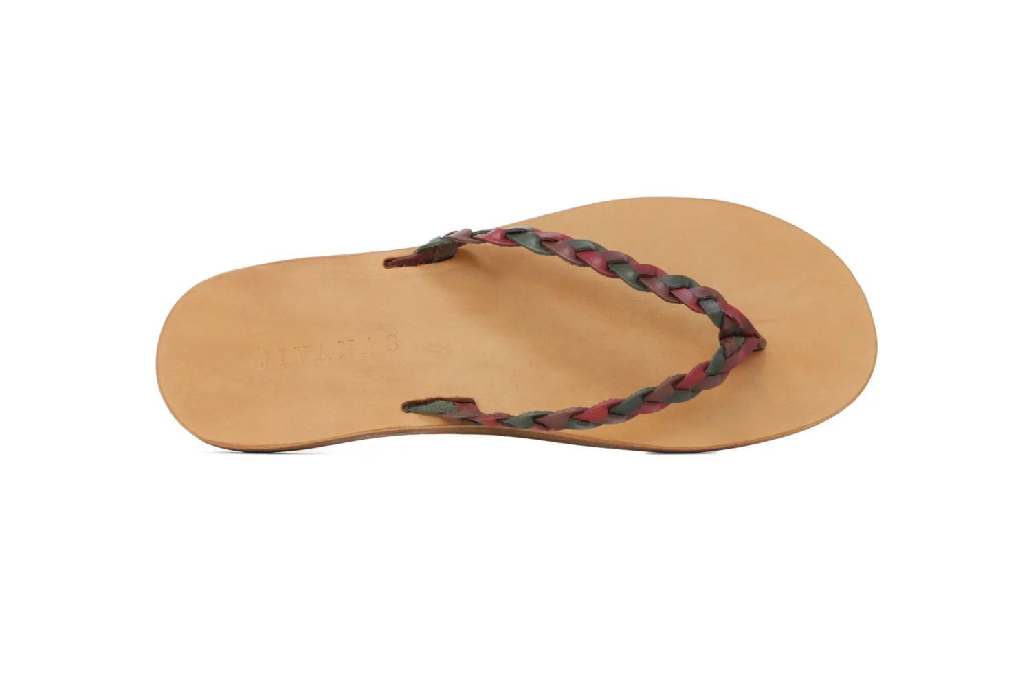 Braided Multicolor with Honey Sole
