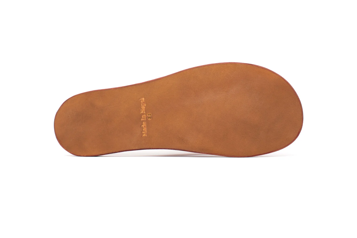 Braided Mocha Brown with Honey Sole | Braided Multicolor with Honey Sole