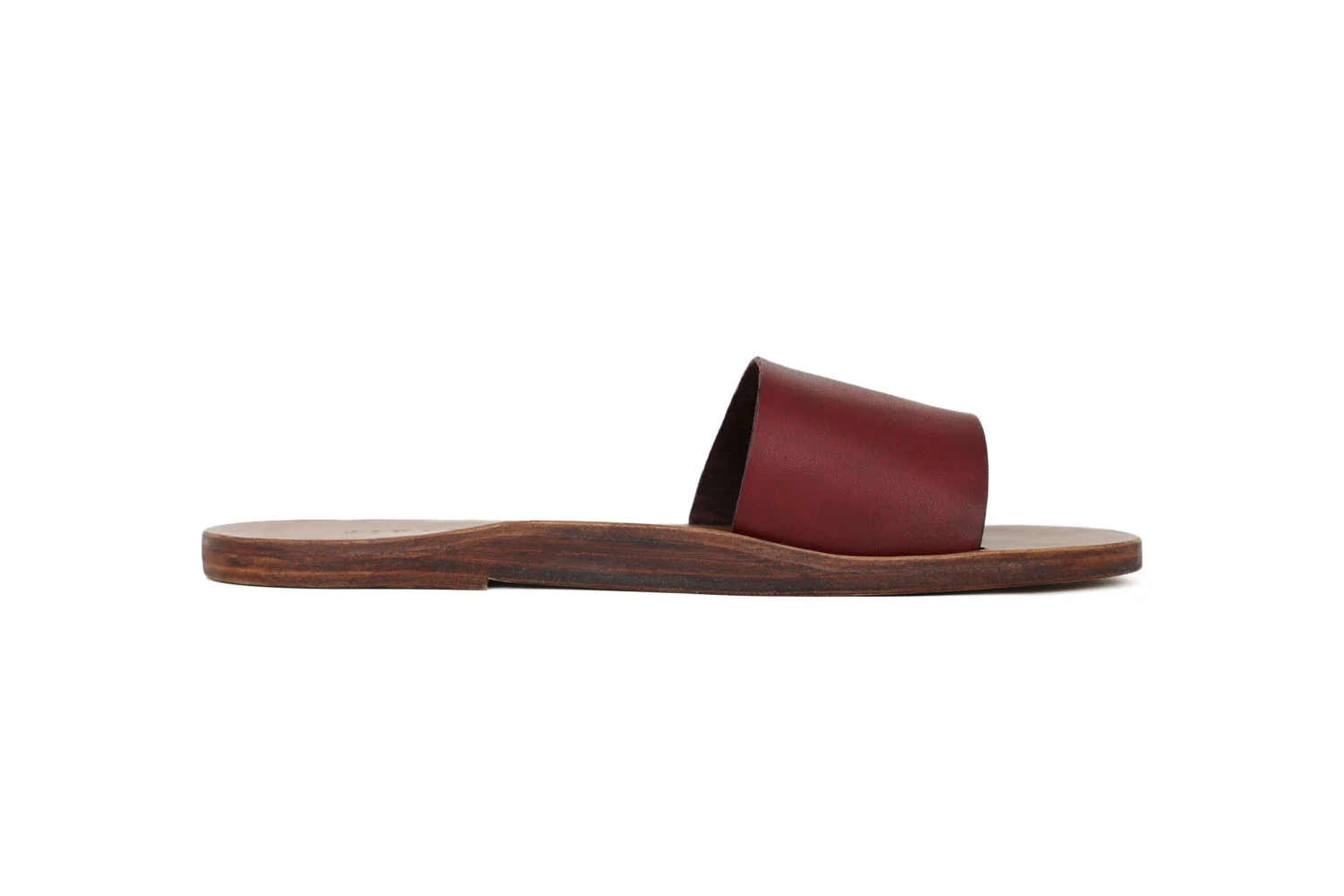Merlot with Saddle Brown Sole
