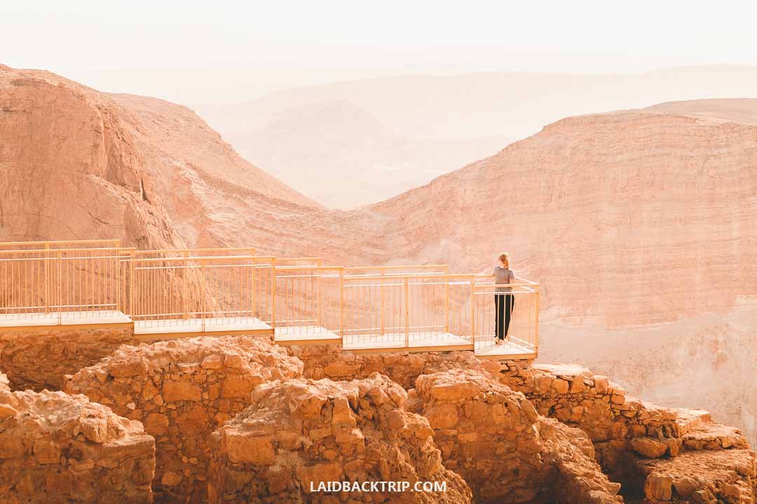 Our wonderful guide, Mali, on Mount Masada - Picture of Shalom Israel Tours,  Tel Aviv - Tripadvisor