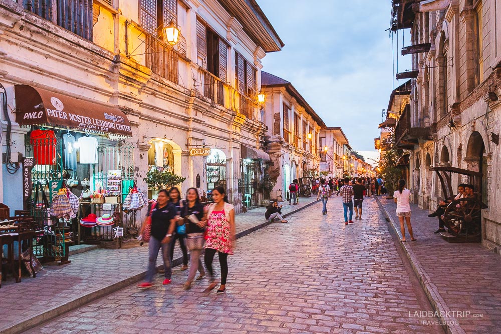 calle crisologo in vigan | what to see and do in vigan guide by laidbacktrip