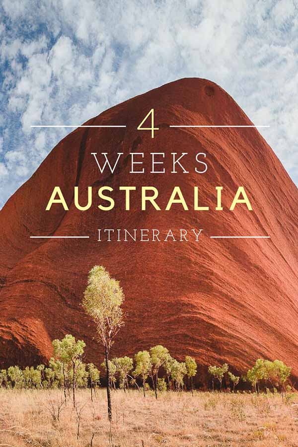 Australia Itinerary