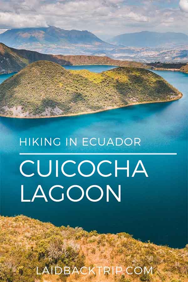 Hiking Laguna Cuicocha, Ecuador