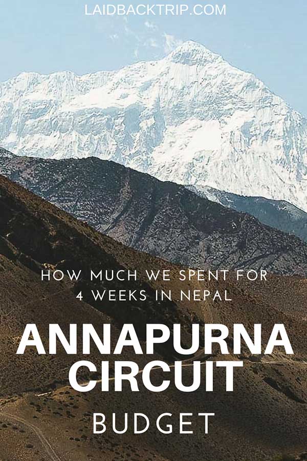 Nepal and Annapurna Circuit Budget Guide