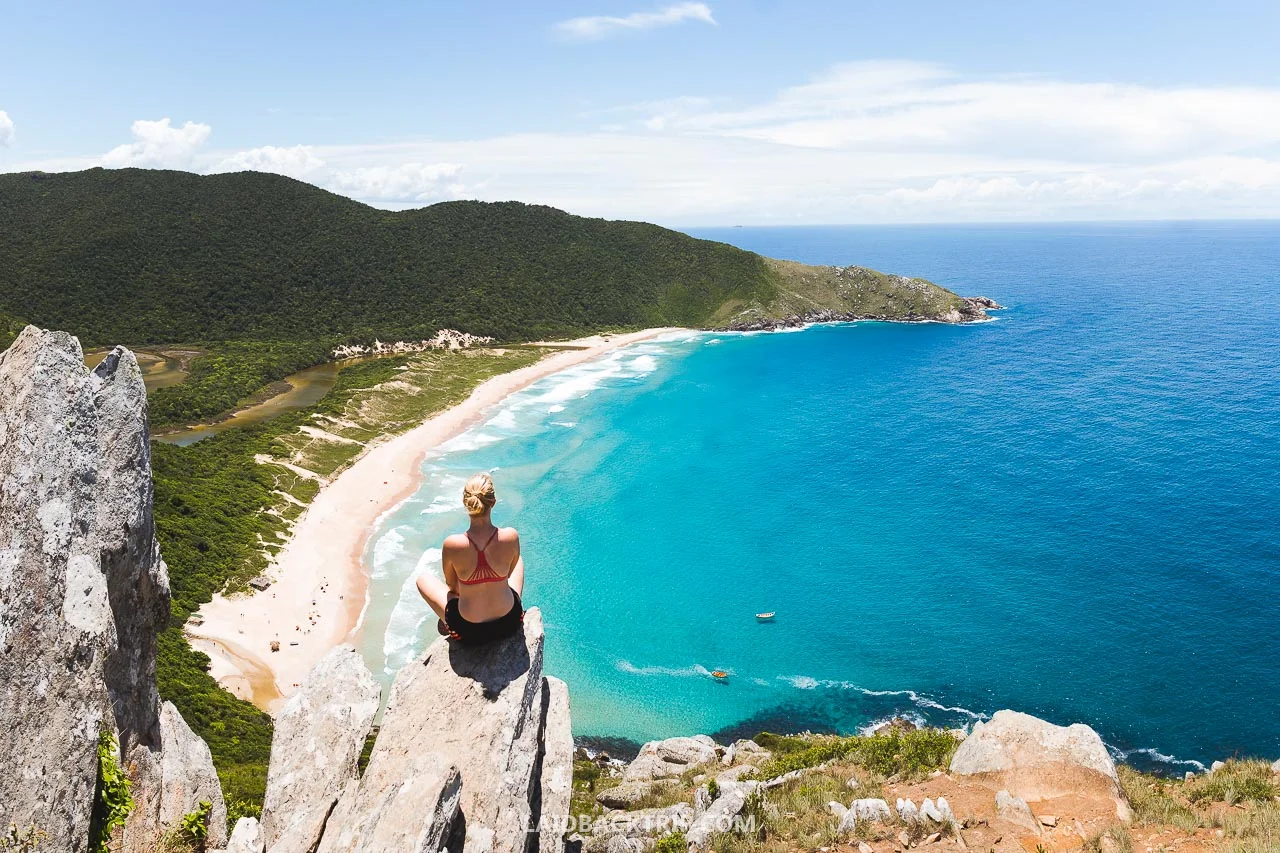 Lagoinha do Leste to Matadeiro beach hike is a great adventure and one of the best things to do while exploring Florianopolis, Brazil.