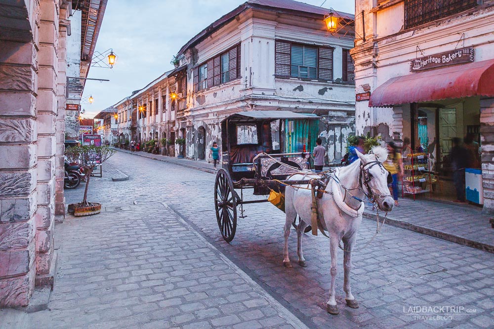 tourist spot in vigan philippines