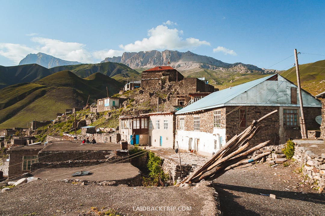 Xinaliq is a traditional village in Azerbaijan mountains.