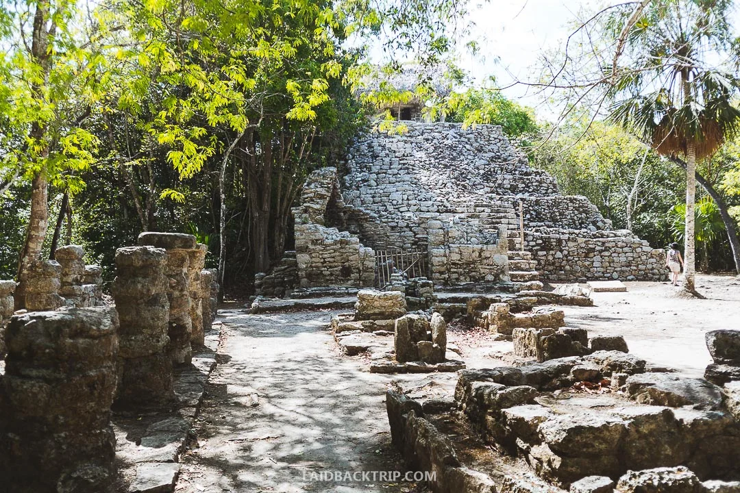 Visit the ruins early in the morning, you will beat the crowds and the sun.