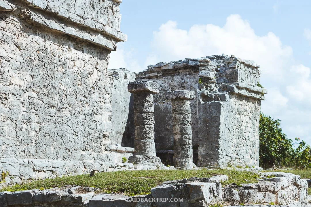 Tulum Ruins is a famous Mayan site near Tulum city on Yucatan peninsula.
