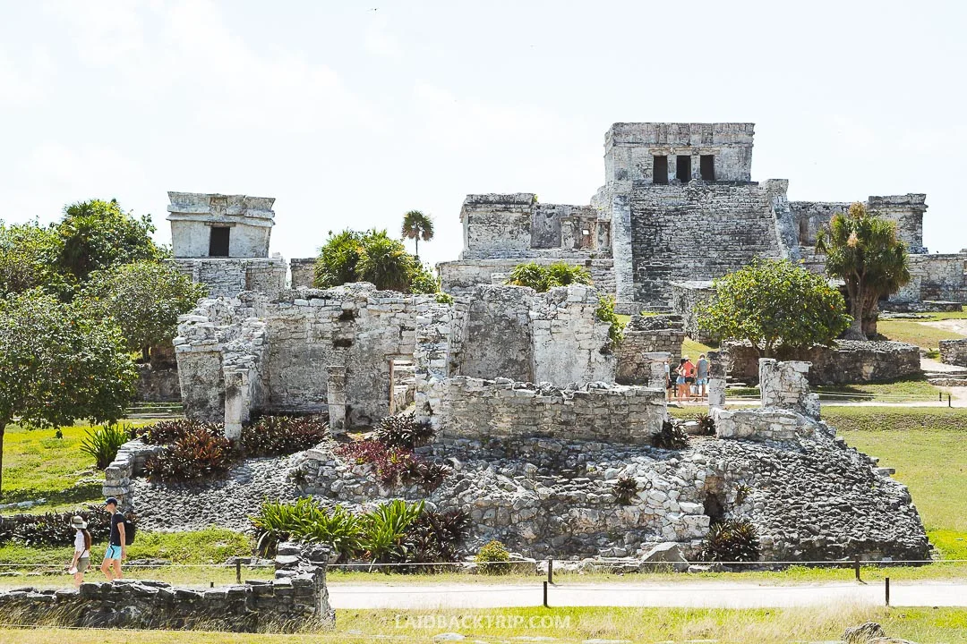 You can walk to Tulum Ruins from the city.