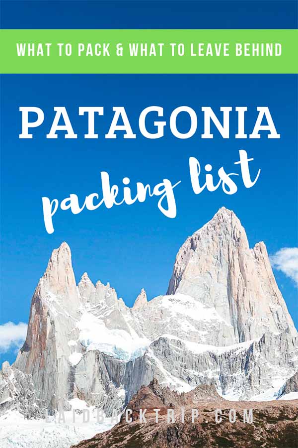 Patagonia Packing List