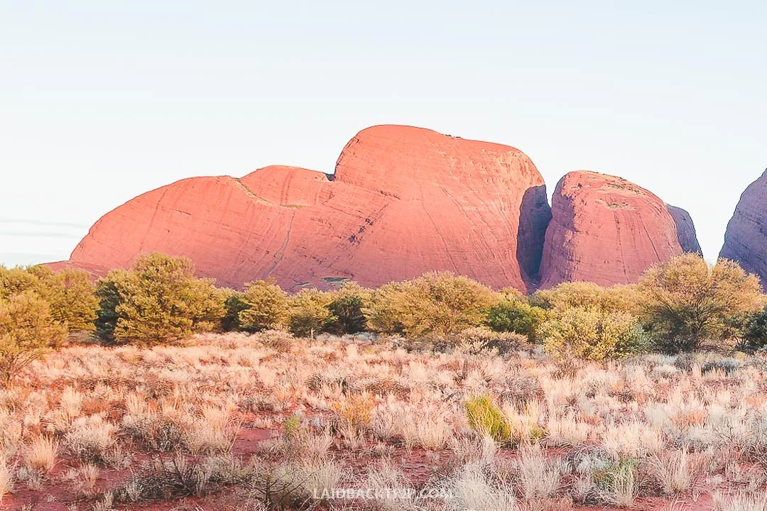 The nature, rock formations, sunsets, and sunrises at the Uluru are stunning.
