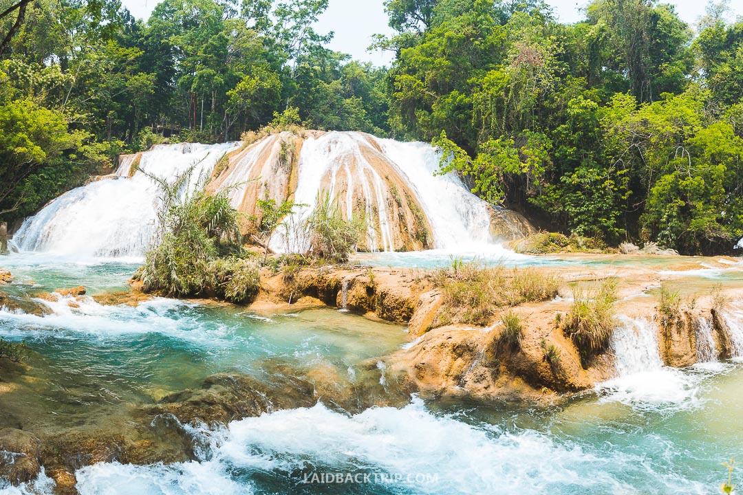 Agua Azul is one of the most beautiful places in Mexico.