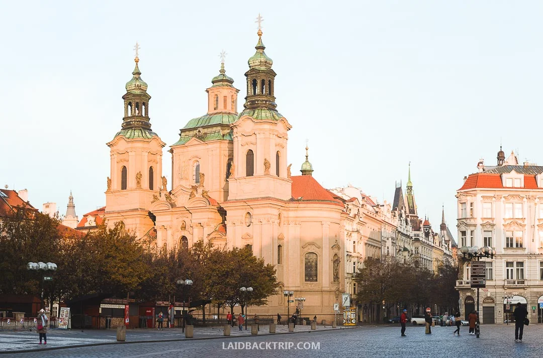 St. Nicolas Church is open to the public, and you don't have to pay the entrance fee.