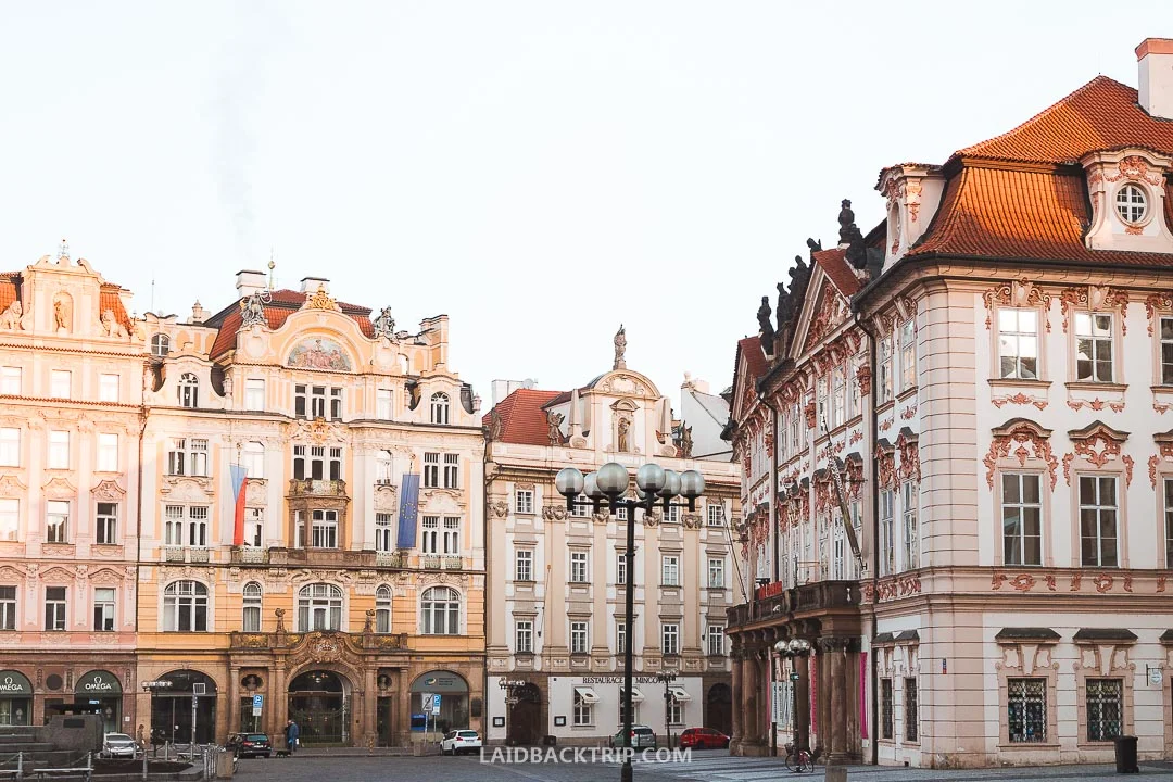 Old Town Square has a long history and hosted many important historical events.