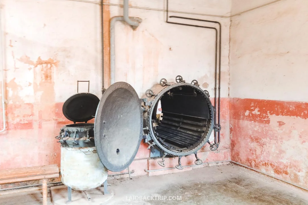 You can visit the interiors of the Small Fortress in Terezin.