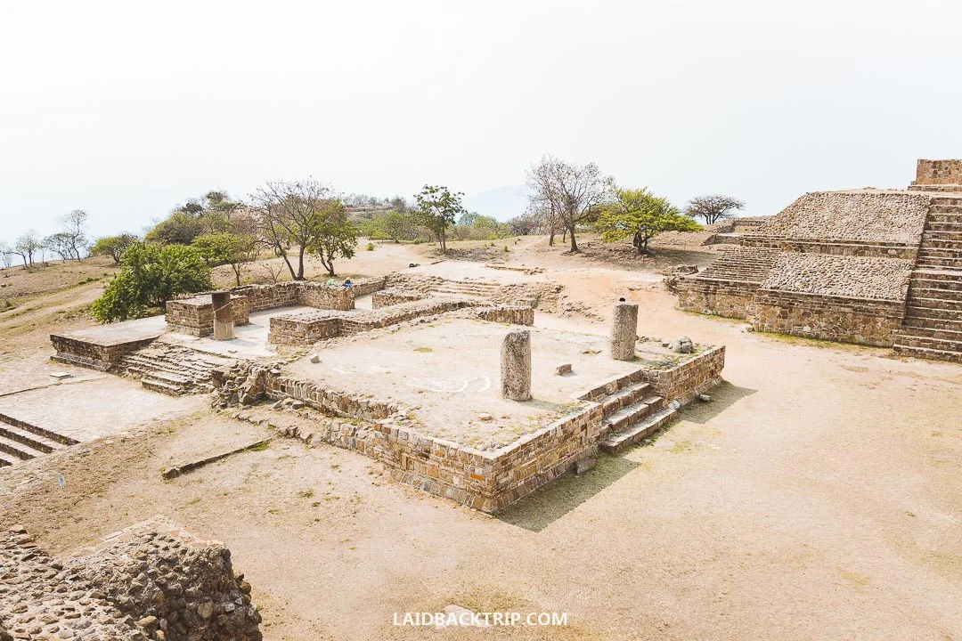 Monte Alban is a huge Zapotec Ruin in Oaxaca.