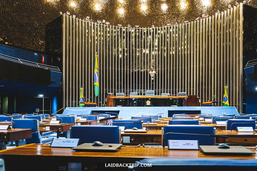 You can visit the National Congress building on a guided tour for free.