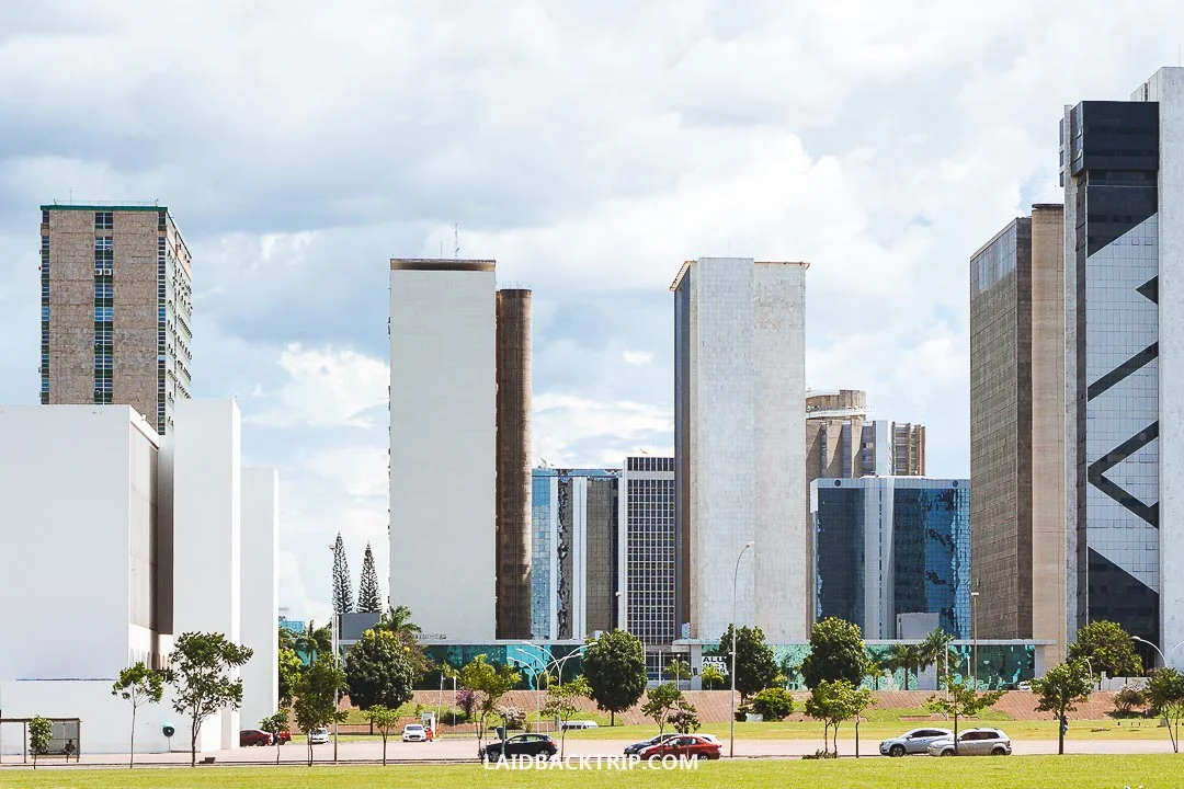 Brasilia is not a typical tourist city.