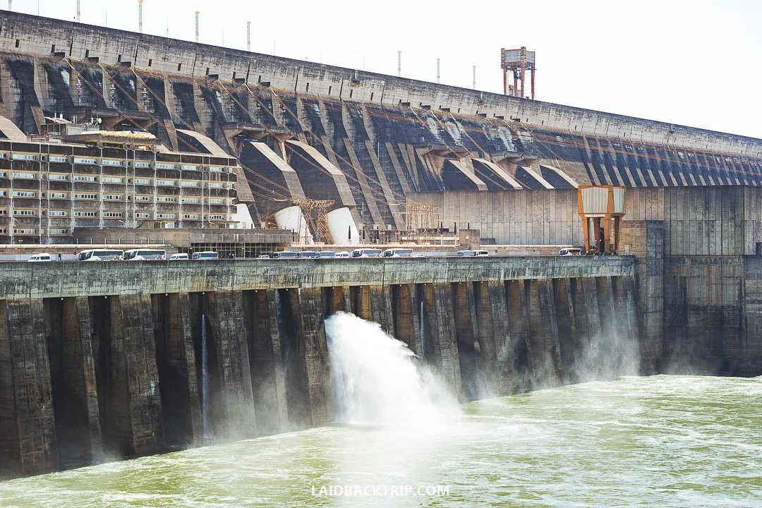 Itaipu Dam is a top attraction in Paraguay and Brazil.